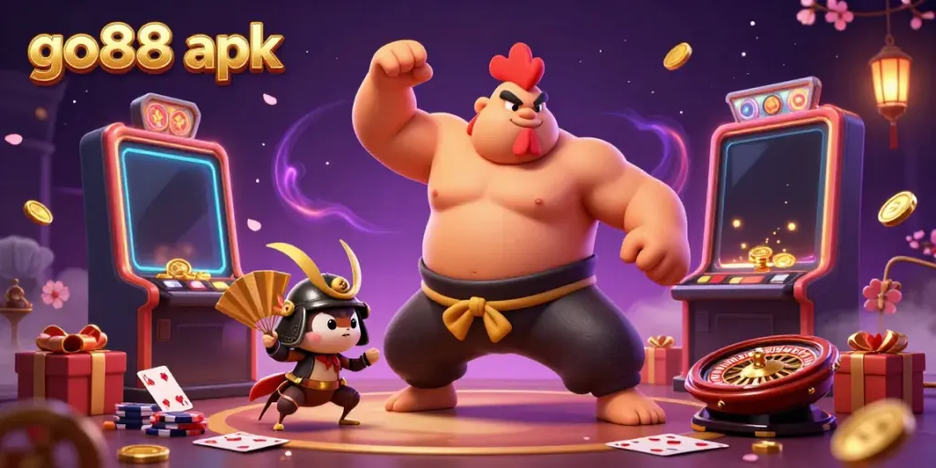 Experience thrilling gameplay with the go88 apk featuring colorful slot games and dynamic casino elements.