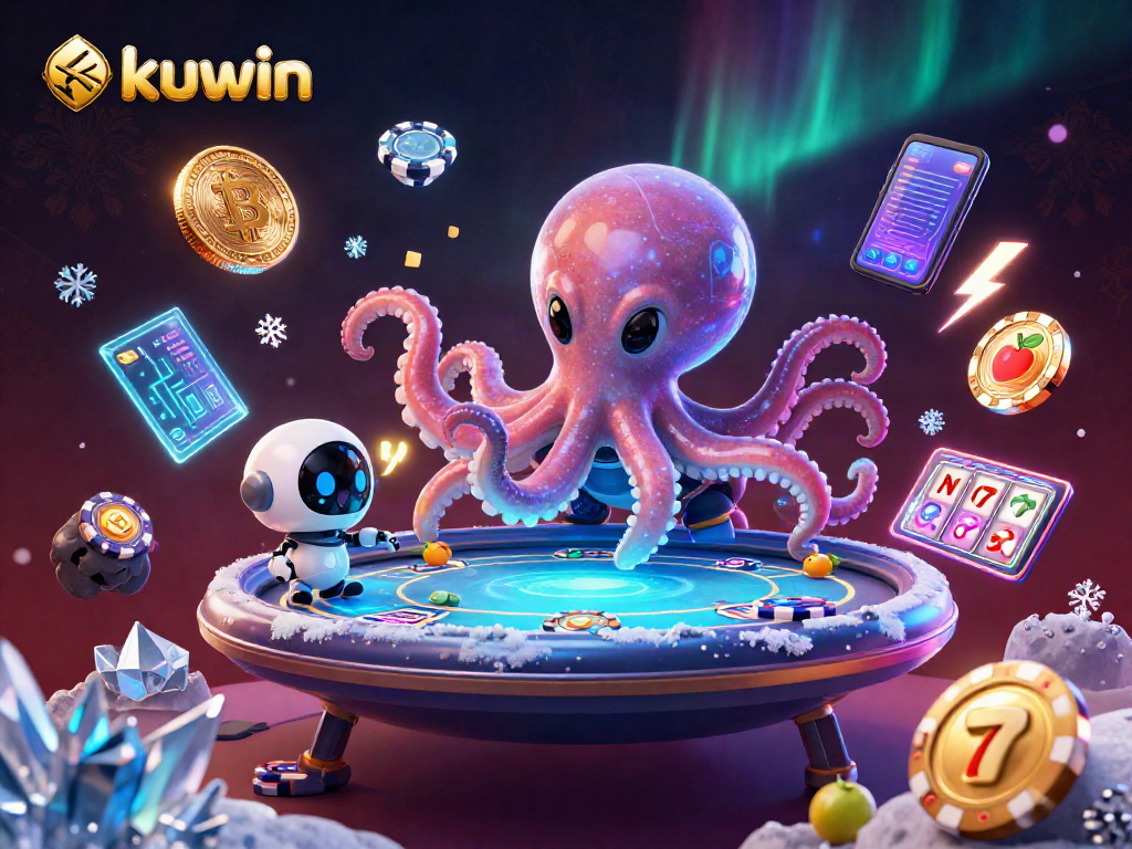 Engage in the excitement of kuwin casino gaming with a vibrant alien-themed poker scene.
