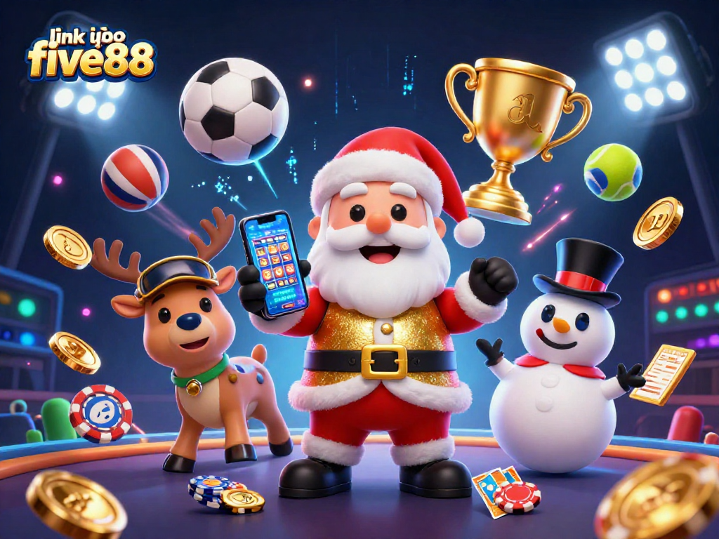 Experience the excitement of betting with link vào five88 as Santa and friends bring casino fun alive.