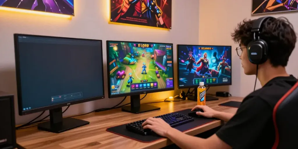 Player enjoying immersive slot88 gaming experience with colorful animations.
