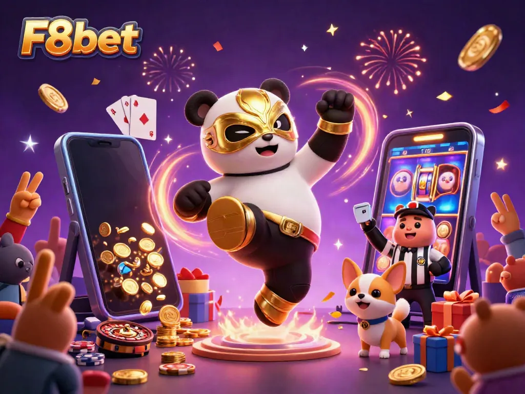 Experience thrilling gameplay at F8bet with exciting characters and dynamic casino elements.