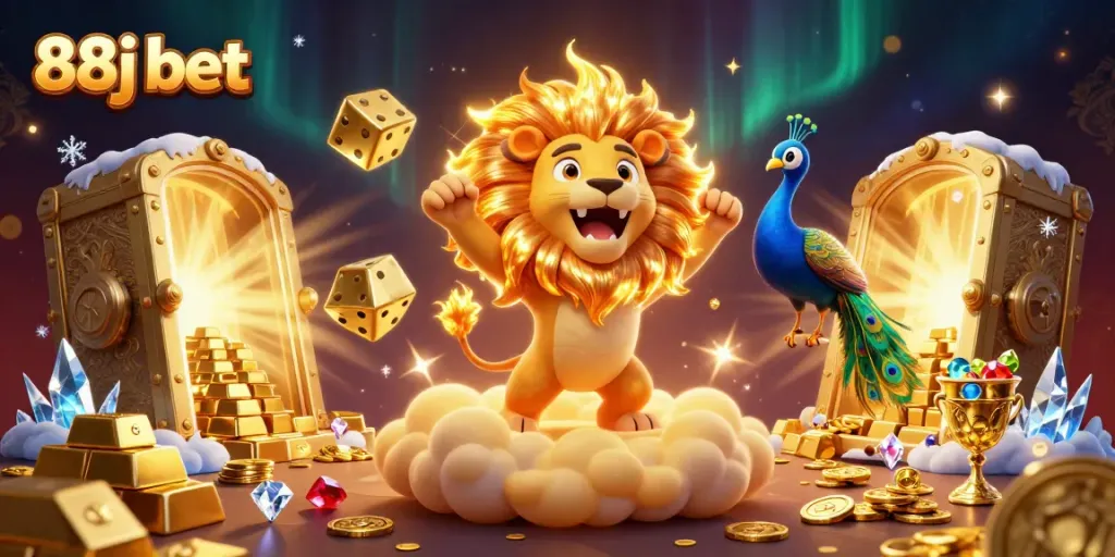 Experience the excitement of 88j bet with vibrant 3D casino characters and dynamic gaming elements.