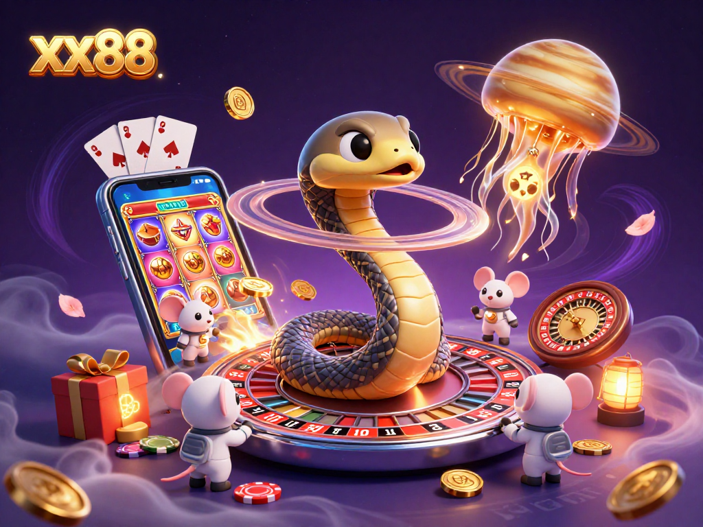 Bet on the cosmic roulette with xx88, as astronaut mice make thrilling wagers