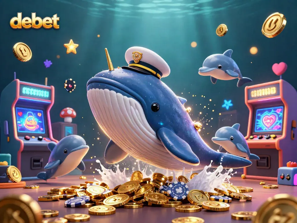 Engaging debet scene featuring whimsical characters and vibrant casino-themed elements.