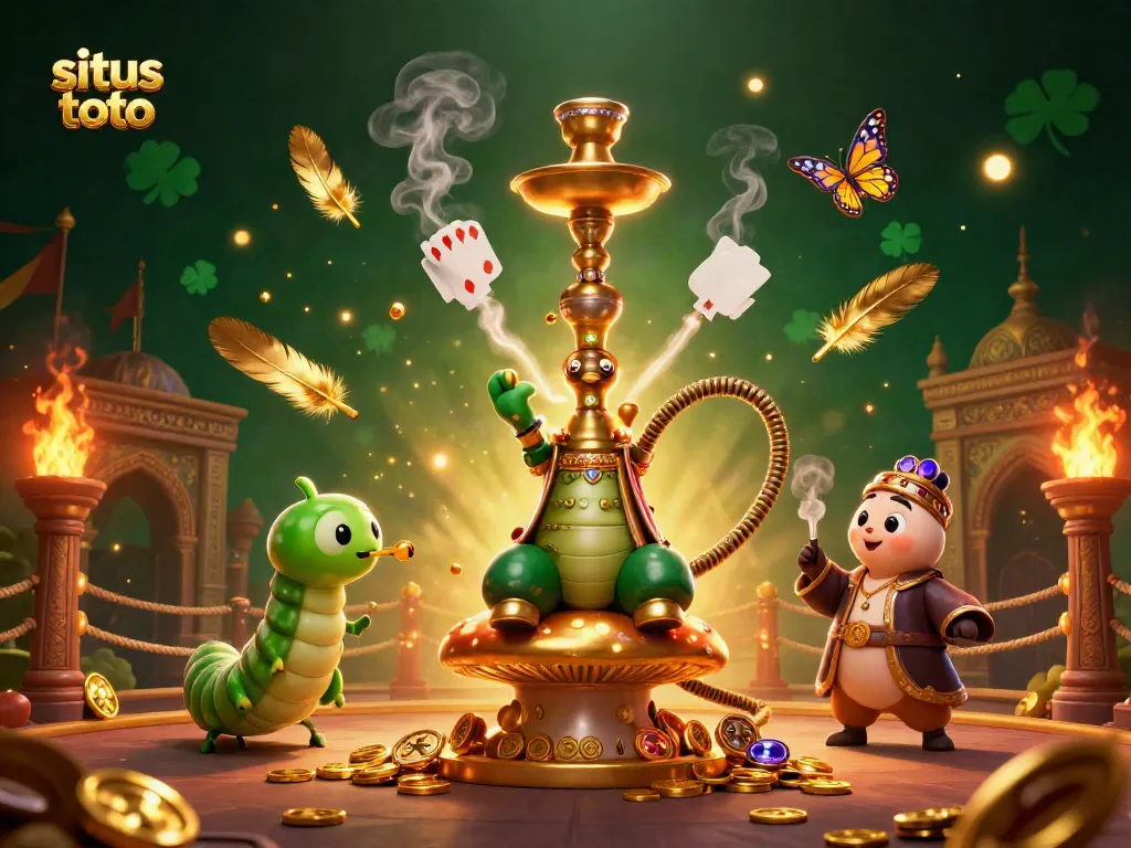 Taruhan situs toto yang menarik dengan karakter 3D unik menciptakan suasana casino yang menyenangkan.
