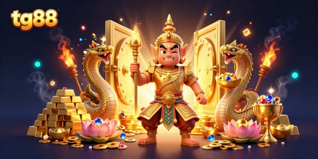 Experience thrilling games with tg88 as guardian spirits watch over golden treasures.