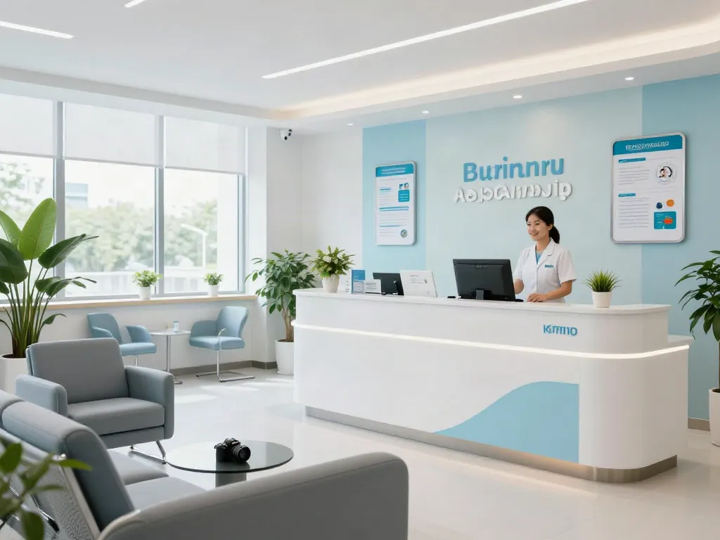 Situs slot and medical services in a modern health clinic environment.