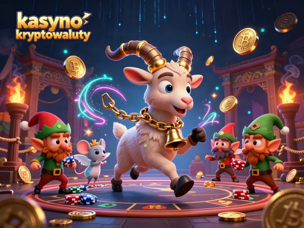 Engage in thrilling gameplay at kasyno kryptowaluty with vibrant characters and crypto elements.