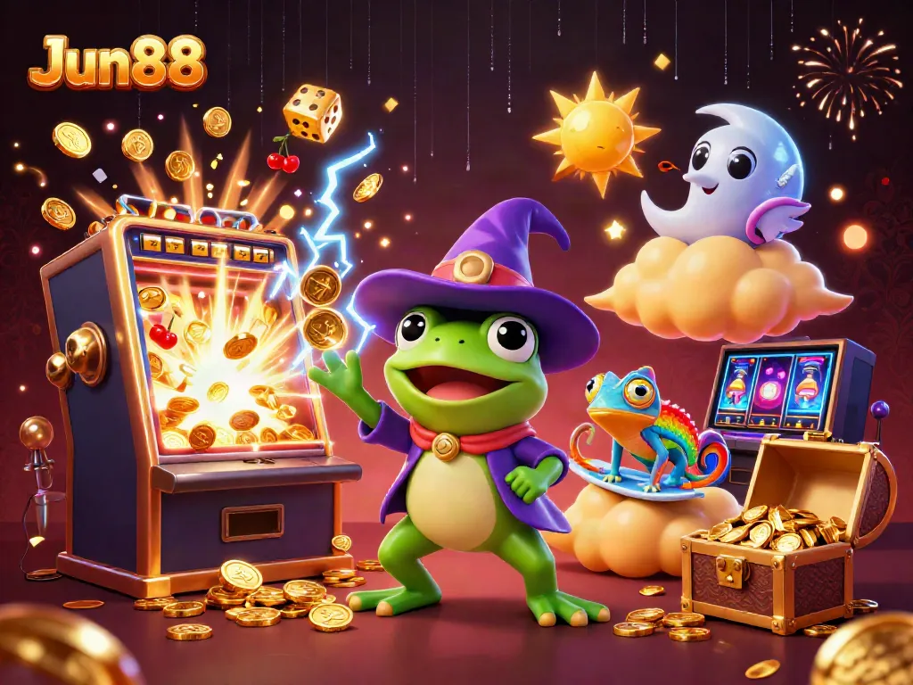 Experience thrilling wins with Jun88, the vibrant online casino featuring dynamic characters and rich game elements.