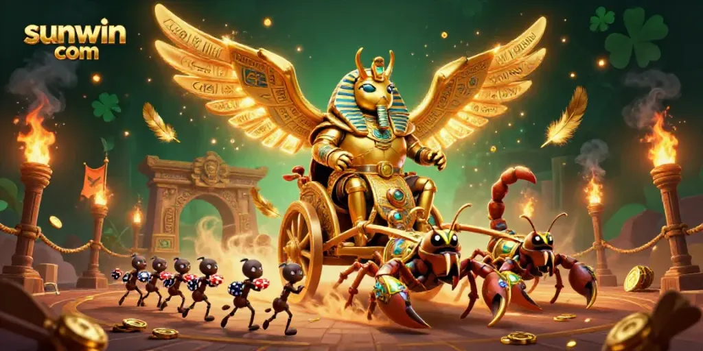Experience thrilling gameplay at sunwin com with vibrant casino elements and dynamic character interactions.