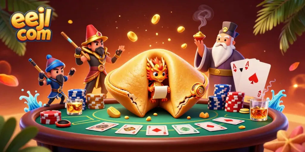 Engage with exciting gameplay at eejl com featuring vibrant casino elements in a rich 3D scene.