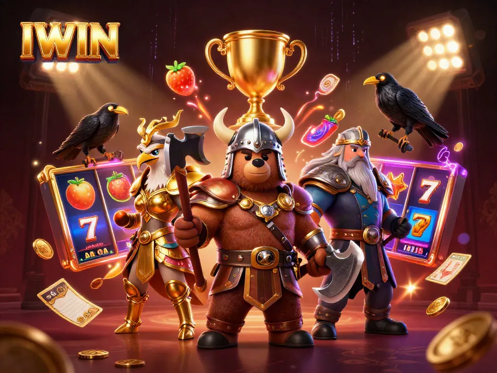 IWIN brings an exciting experience with engaging slot game elements and vibrant characters.
