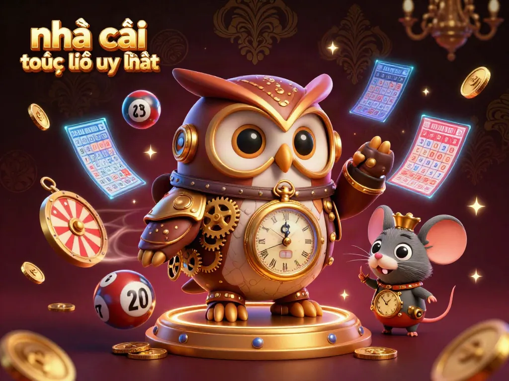 Experience the thrill of lottery action with nhà cái trực tuyến uy tín as vibrant elements swirl in excitement.