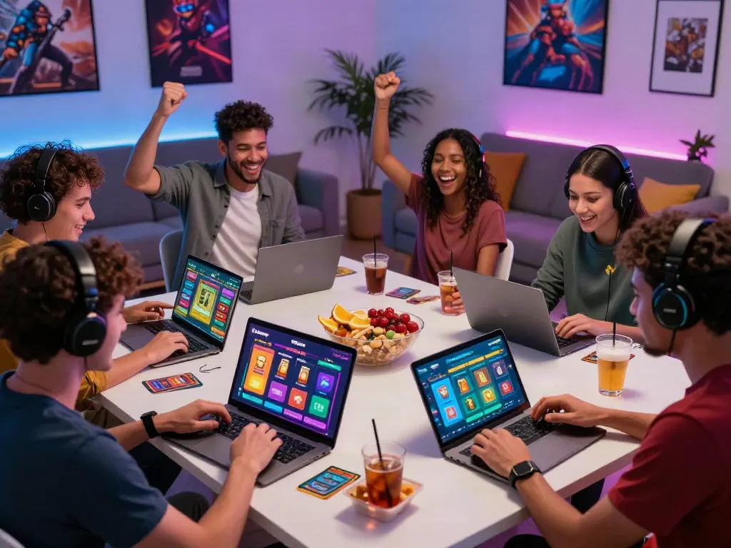 Dynamic online gaming experience at https://sunwint4.com/ with players engaging in card games.